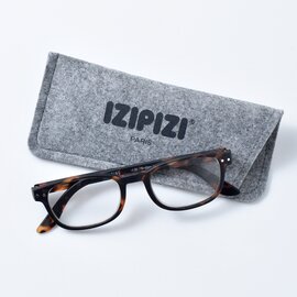 IZIPIZI｜度付きリクタンギュラーリーディンググラス b-reading-yh イジピジ 眼鏡