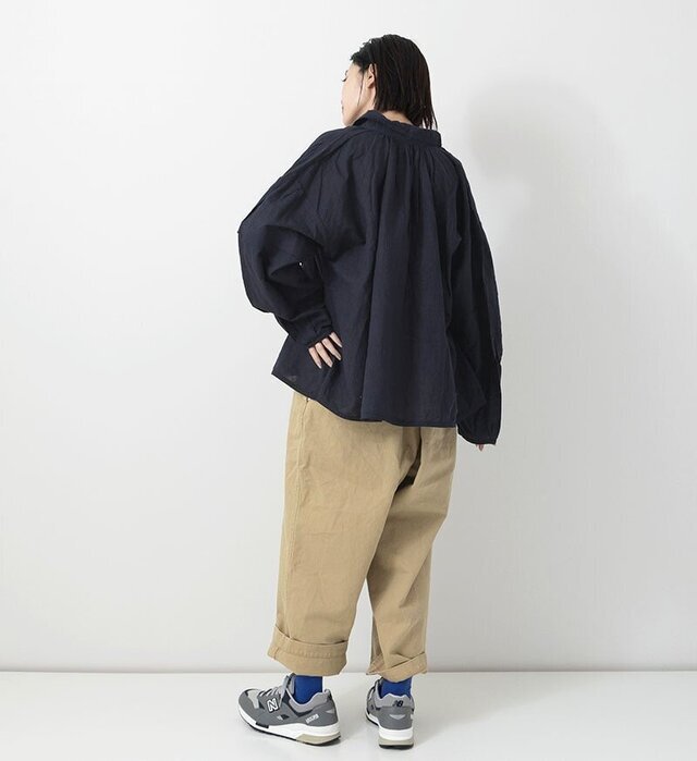 color : INDIGO BLACK , model : 162cm
