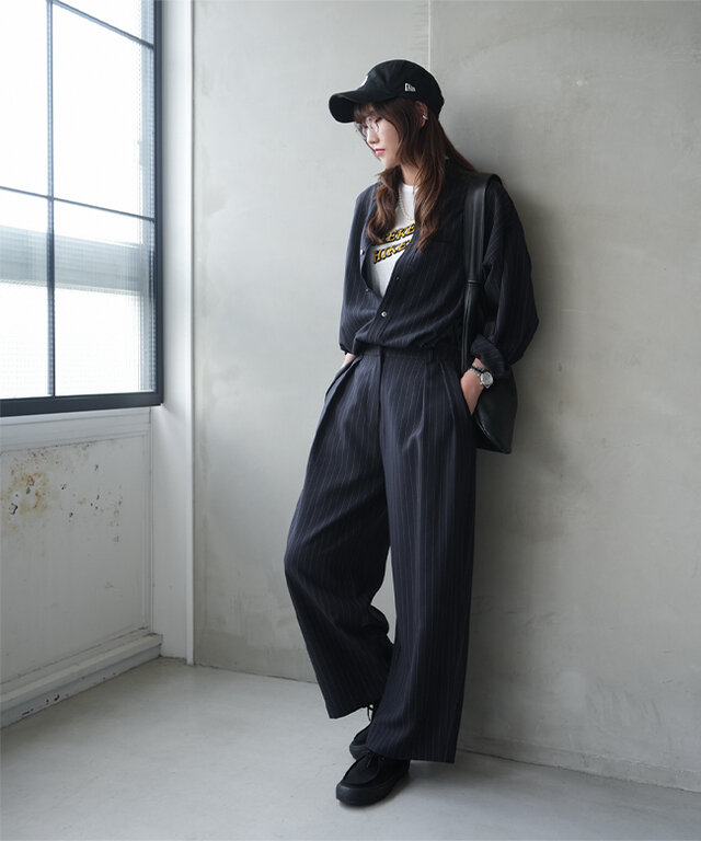 着用カラー:20 ブラック / 着用サイズ:38