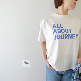 BLUE LAKE MARKET|アメリカンドライ天竺ヘムラウンドプリントT ALL ABOUT JOURNEY(B-521047)【メール便対象】