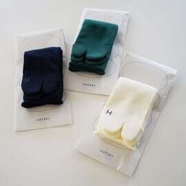 HATSKI｜Tabi Pile Socks -White- HTK-22010