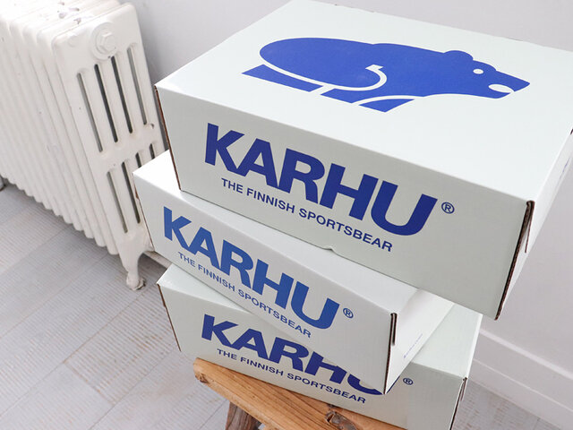 KARHU｜Fusion2.0 - ライトグレー×ピンク