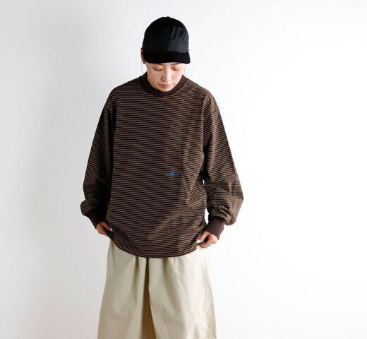 L.L.Bean|L.L.BEAN JAPAN EDITION エルエルビーン ジャパンエディション 6475-5038 ユニオン 長袖ストライプTシャツ Union Long-Sleeve Stripe Tee