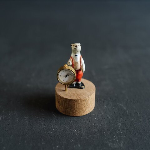 atelier coin｜【予約商品：2023年10月末頃お届け】クマの置時計