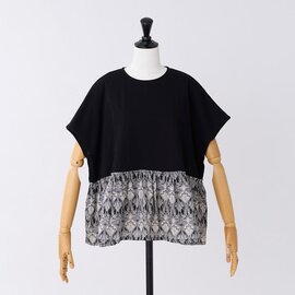 utilite|LIBERTY × プレミアムゴールド天竺 切替フレンチプルオーバー
