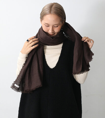 fog linen work|【くらし舎×fog】トゥズ フリンジスカーフ 別注カラー クリスマス kurashisha
