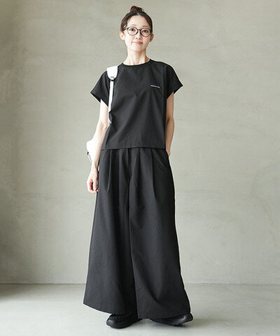 THOUSAND MILE|FRENCH SLEEVE SHIRT & LONG PANTS SET フレンチスリーブシャツ&ロングパンツセット トップス ボトムス 3点セット tm261ha00362