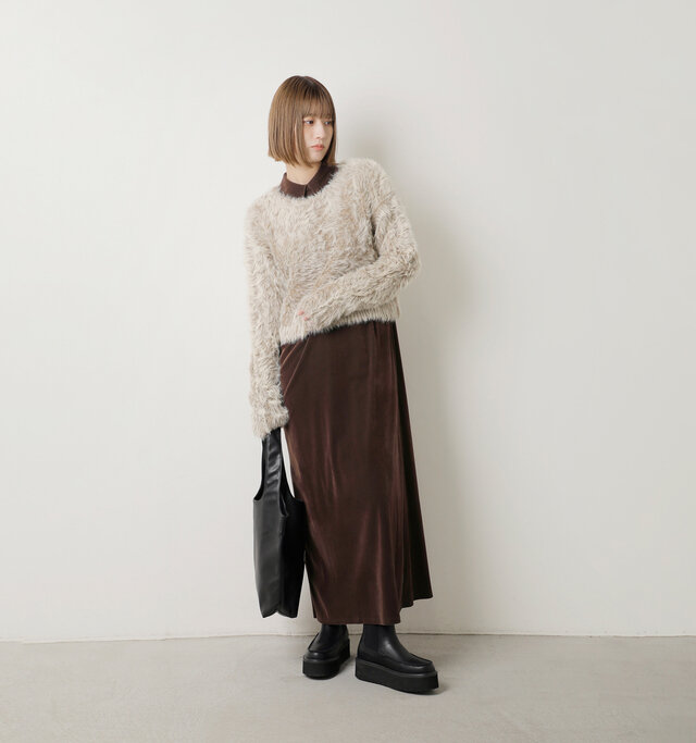 color : brown / size : M