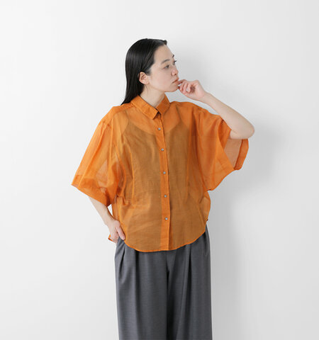 Munich|コタチェック シャーリングネック シャツ mn251t53-tr