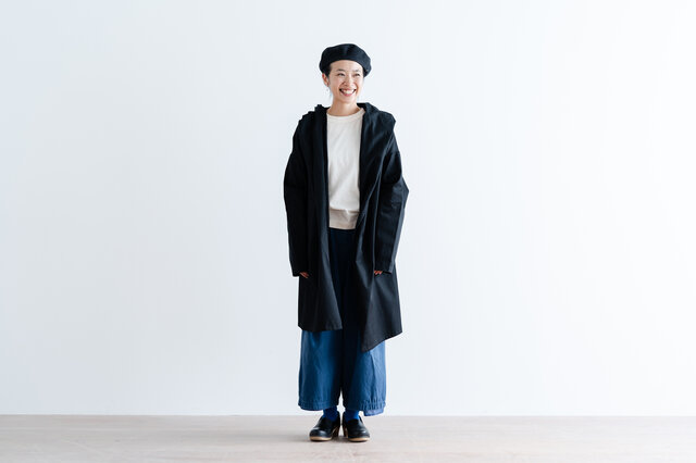 ブラック着用、モデル身長|160cm