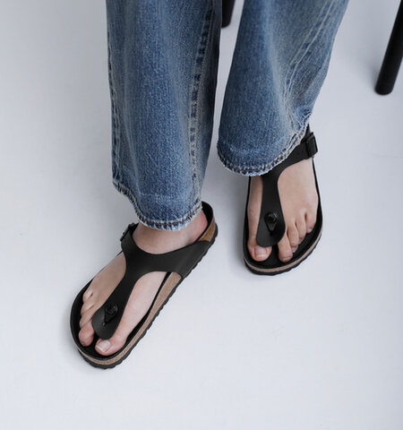 BIRKENSTOCK|ギゼ ビルコフロー トリプルブラック レギュラー サンダル Gizeh gizeh-bf