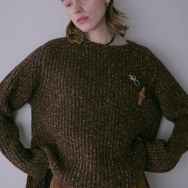 doux bleu|MIXニットプルオーバー DB-2552-061