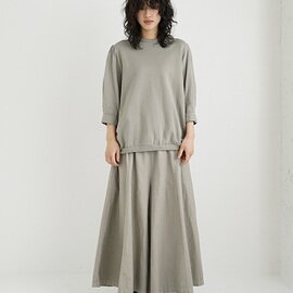 Mochi｜panel wide pants [mud grey/・1]