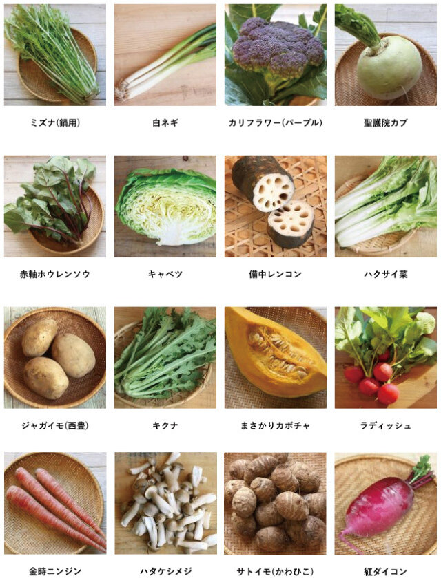 お届け例(冬)