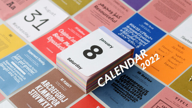 来年のカレンダーはもう決まりましたか？2022年のカレンダーをご紹介しています。