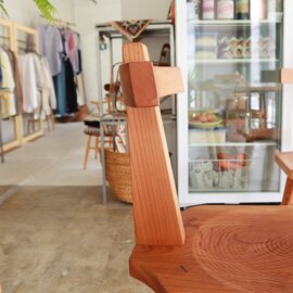 csew｜vintage studio craft solid wood T-chair