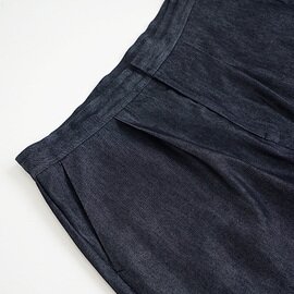 VU｜wide silhouette pants vu-s22-p14[DEEP BLUE]