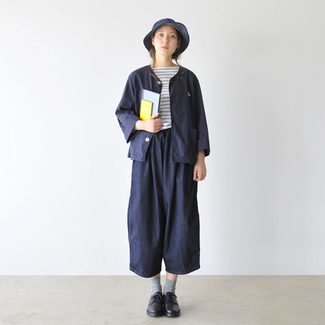 モデル:164cm / 49kg
color : white/lt.grey(col.106) / size : 0(Women's S)