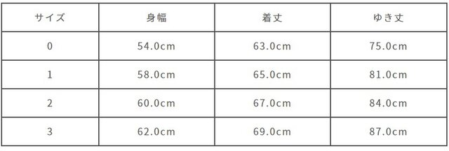 サイズ計測の多少の誤差はご了承ください。