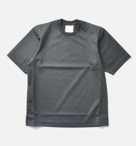 CINOH｜コットン クルーネック コンパクト Tシャツ “REFINA COMPACT T-SHIRT” 24scu003-yh