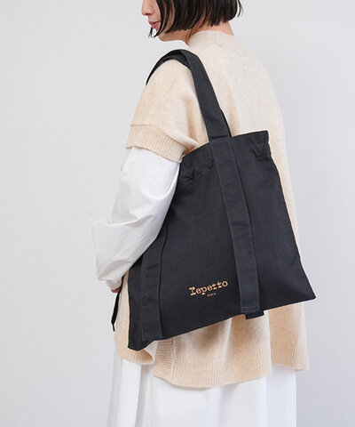 Repetto|Rondo tote bag with knots ロンドトートバッグ 巾着 51222500333
