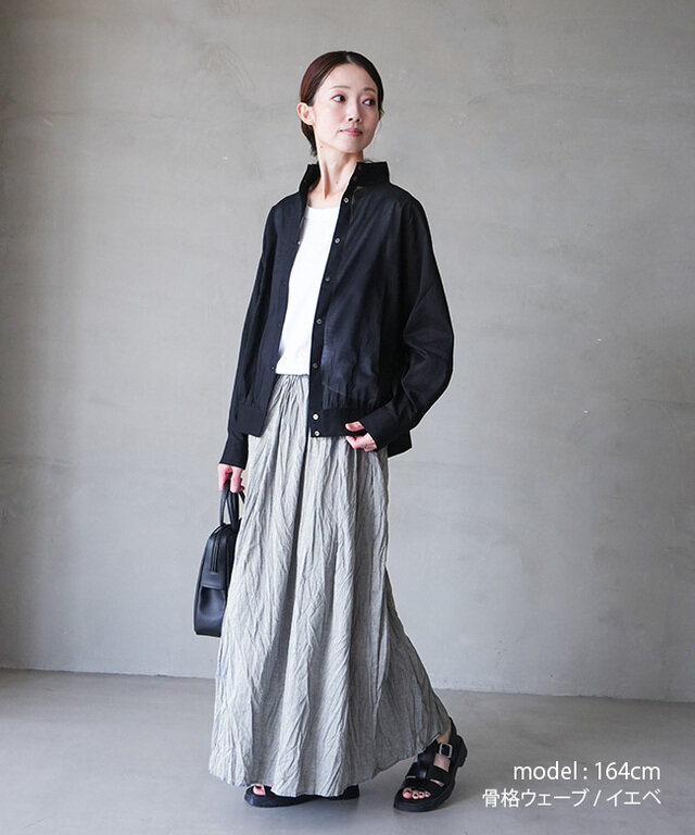 身長:164cm / カラー:99.black / サイズ:f