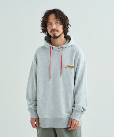 NANGA|ECOHYBRID ROPE EMB SWEAT HOODIE / エコハイブリッド ロープ EMB スウェットフーディー