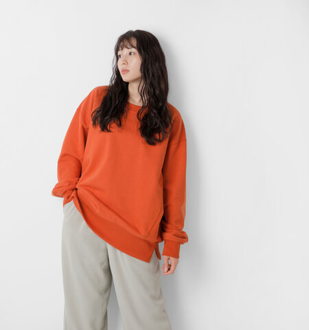 VOAAOV|コットン エアー 裏毛 スウェット プルオーバー vosw-j41-mn