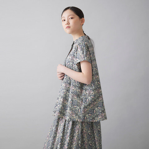 utilite|LIBERTY 裾フレアーブラウス