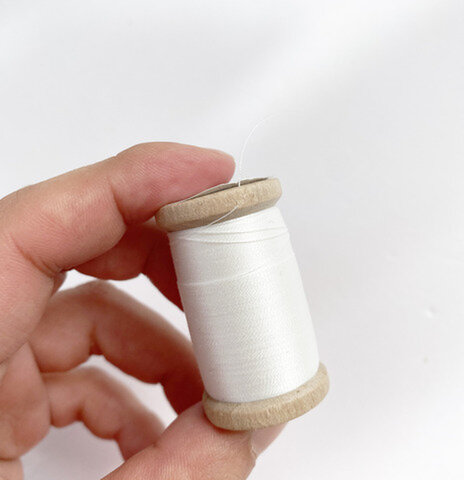 手縫い糸 Pice_ピセ [生成り、黒] お仕立てワンランクアップ！[刺繍道具/手芸道具]