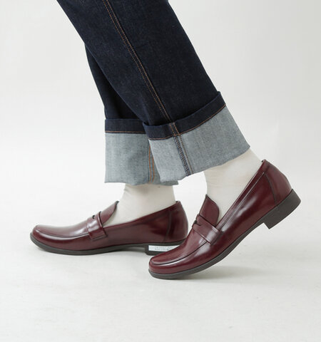 TRAVEL SHOES by chausser｜レザー ローファー tr-016-21000-fn