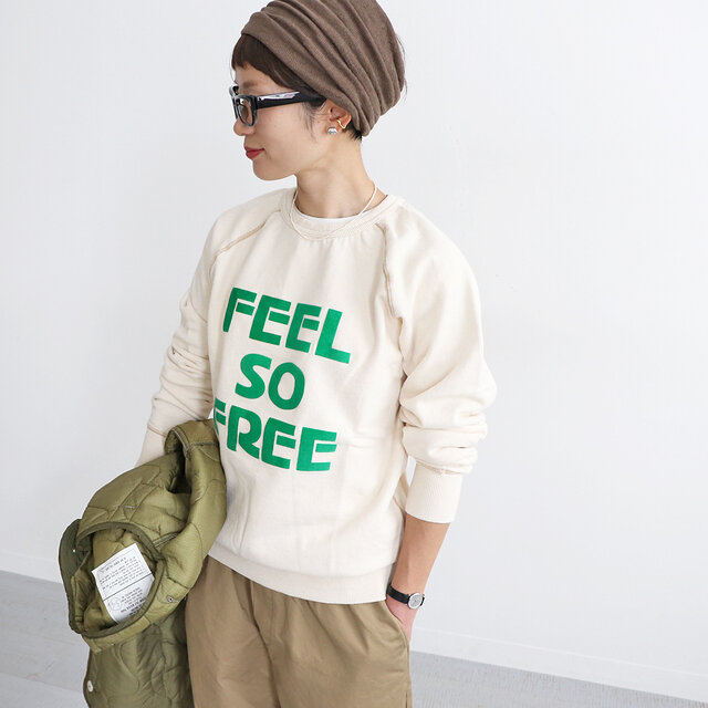 ナチュラルには発色の良いグリーン!