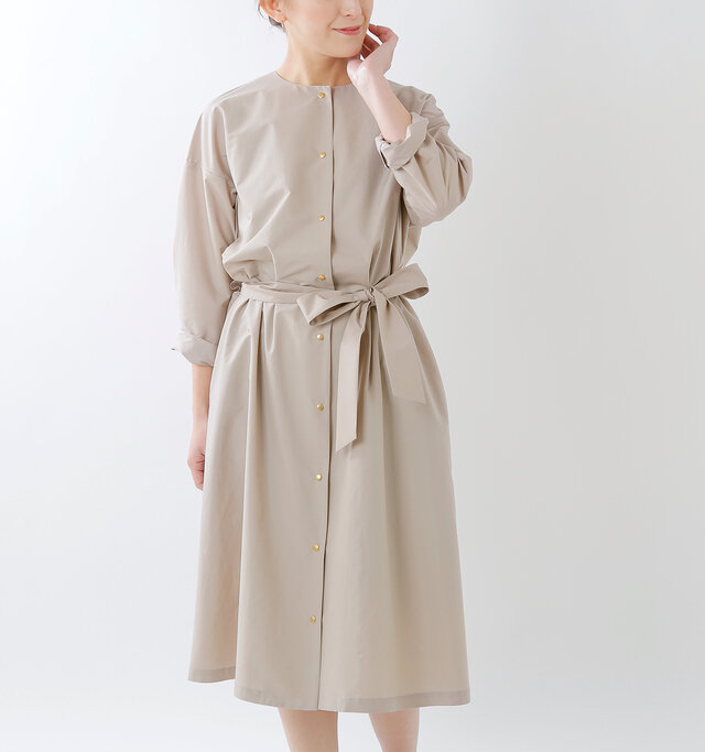 Nooy 撥水コットンライククロスサンシャワードレス Nct04ss Yh Piu Di Aranciato ピウディアランチェート キナリノモール