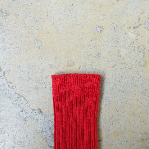 Loiter｜Linen Color Rib Socks