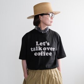 6JUMBOPINS|Let’s talk over coffee | ビッグTシャツ