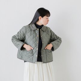 Traditional Weatherwear|ウェーバリー キルティング Aライン ジャケット “WAVERLY A-LINE” l252apqco0487aa-fn