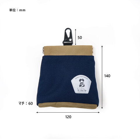 DOGS FOR PEACE｜MANNER POUCH /マナーポーチ