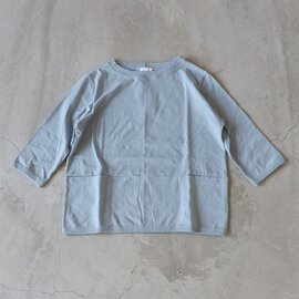 BLUE LAKE MARKET｜アメリカンドライ天竺2 ポケットプルオーバー七分袖 Tシャツ