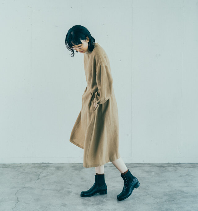 着用サイズ 0(モデル 162cm)/BEIGE 着用