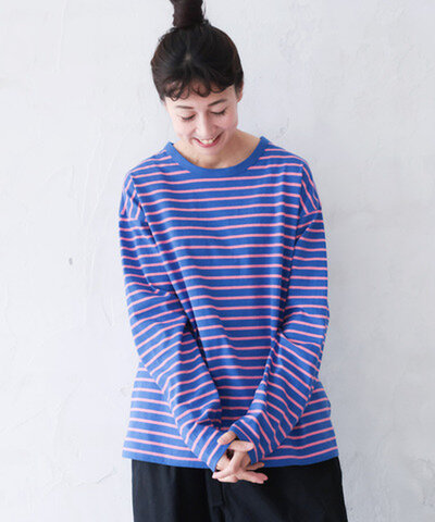 soulberry|ちょい出しボーダーカットソー