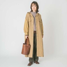 TUTIE.|リネン起毛セーラーカラーコートワンピース アウター