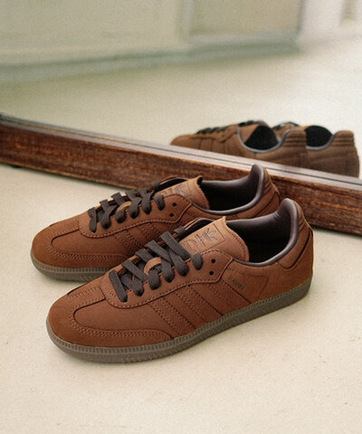 adidas Originals|SAMBA OG サンバ スニーカー 靴 シューズ ブラウン Preloved Brown レディース メンズ ユニセックス 替え紐付き ih4387