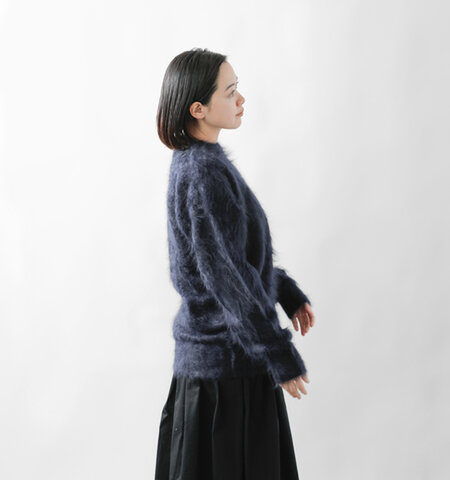 BODHI｜カシミヤ フェザー モヘア セーター “CASHMERE FEATHER MOHAIR SWEATER” bd17019-tr