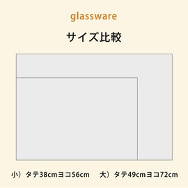 nunocoto｜ファブリックポスター：glassware（こいずみめい）