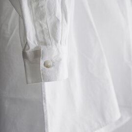 RYU｜コットン ショールカラー オーバー ブザム シャツ “shawl collar bosom” r312-kk