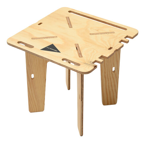 YOKA × and wander｜タキビ ウッド テーブル TAKIBI wood table 折り畳みテーブル 机 5743977017 ヨカ × アンドワンダー