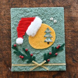 アクセス｜手づくりギフトカード　クリスマスの月【クリスマスギフト】