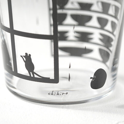 趣佳｜【坂井千尋×木村硝子店コラボ】オリジナルグラス イヌ ネコ ネズミ
