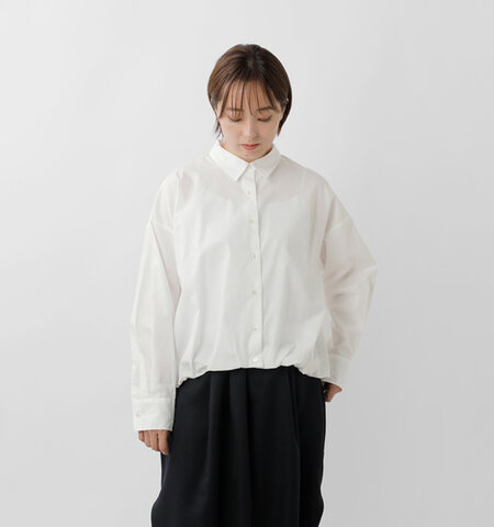 mizuiro ind|コットン バルーン 長袖シャツ 3-230132