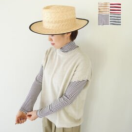 MILLER|パネルリブタートルネック長袖プルオーバー(834C)ミラー【メール便対象】
